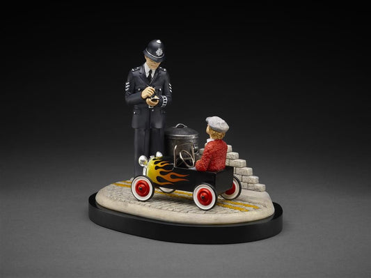 Leigh Lambert Driving Licence Please Sir! Scupture - The Acorn Gallery, Pocklington