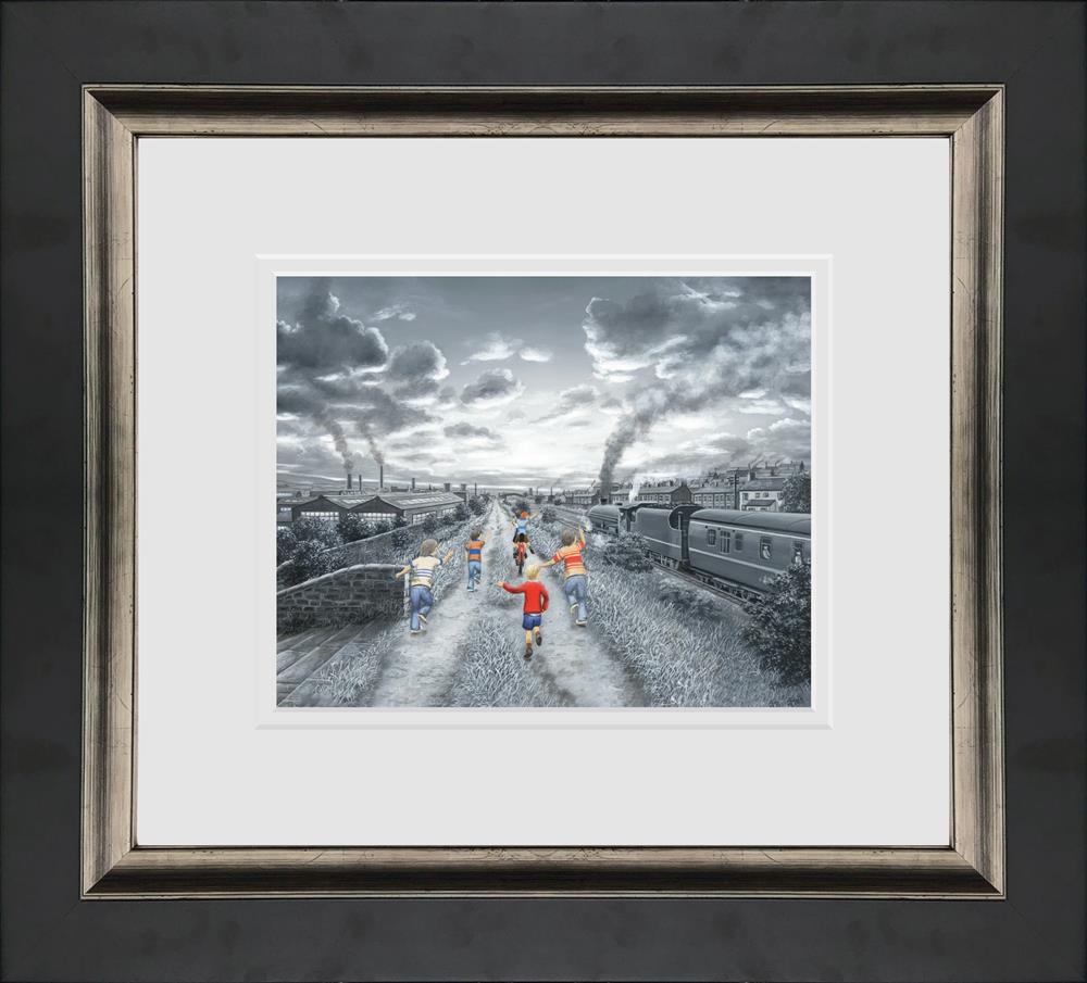 Leigh Lambert Full Steam Ahead Paper - The Acorn Gallery, Pocklington