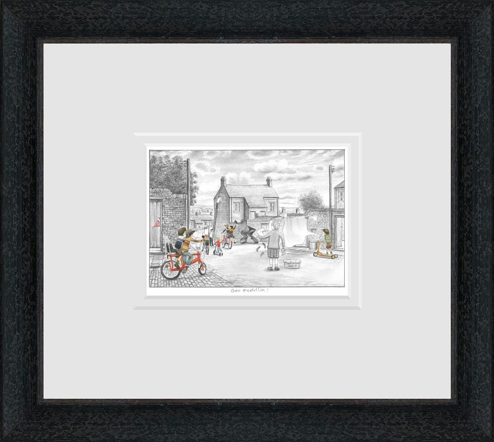 Leigh Lambert Get Peddlin Sketch - The Acorn Gallery Pocklington