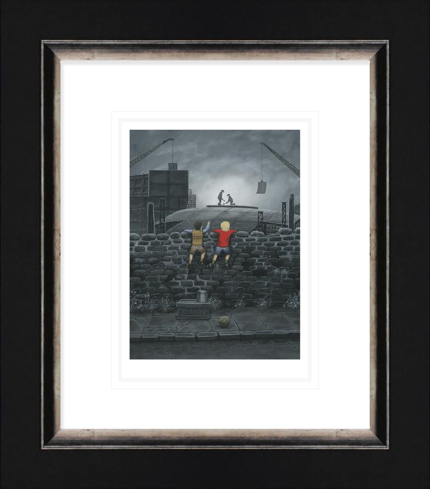 Leigh Lambert Give Us A Wave Dad Paper Print - The Acorn Gallery, Pocklington
