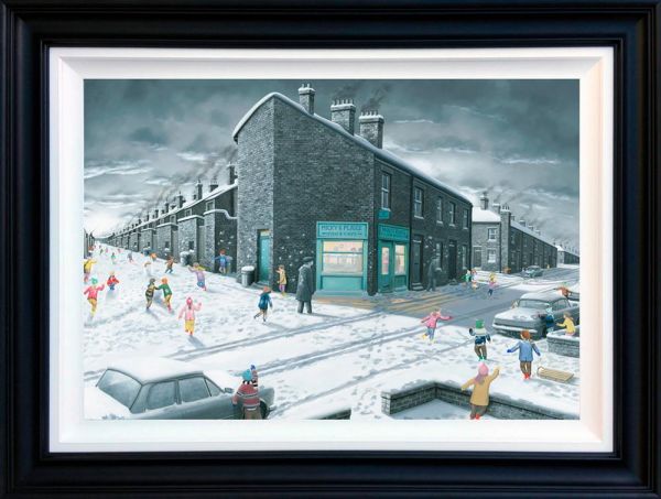 Leigh Lambert Having A Ball Deluxe Canvas - The Acorn Gallery, Pocklington