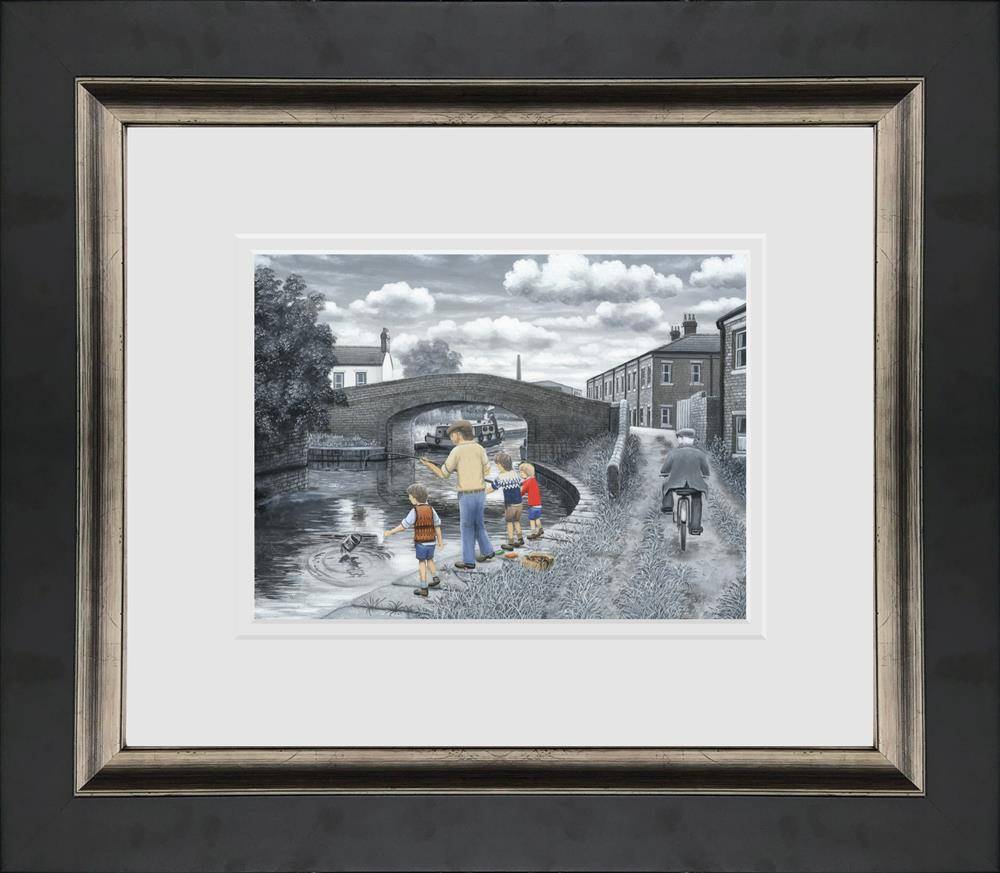 Leigh Lambert Here We Go Lads Paper - The Acorn Gallery Pocklington