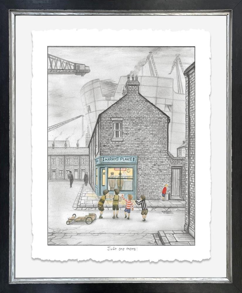 Leigh Lambert Just One More Deluxe Sketch - The Acorn Gallery, Pocklington