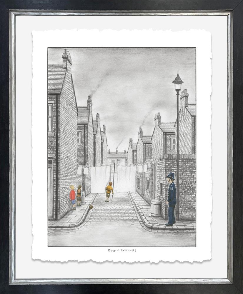 Leigh Lambert Keep A Look Out Deluxe Sketch - The Acorn Gallery, Pocklington