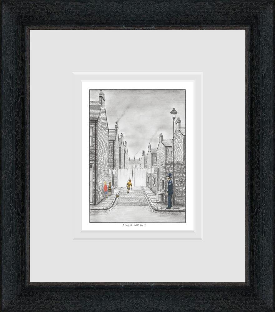 Leigh Lambert Keep A Look Out Sketch - The Acorn Gallery, Pocklington