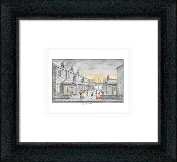 Leigh Lambert One Last Wicket Sketch - The Acorn Gallery, Pocklington
