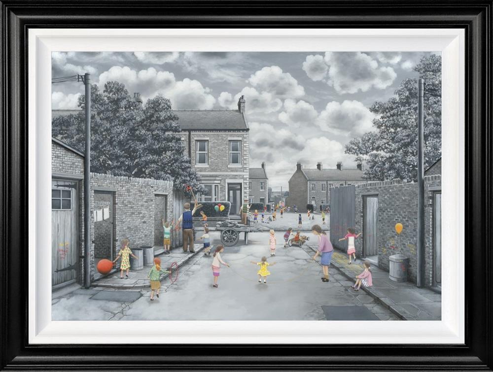 Leigh Lambert Schools Out For Summer Deluxe Canvas Print - The Acorn Gallery, Pocklington
