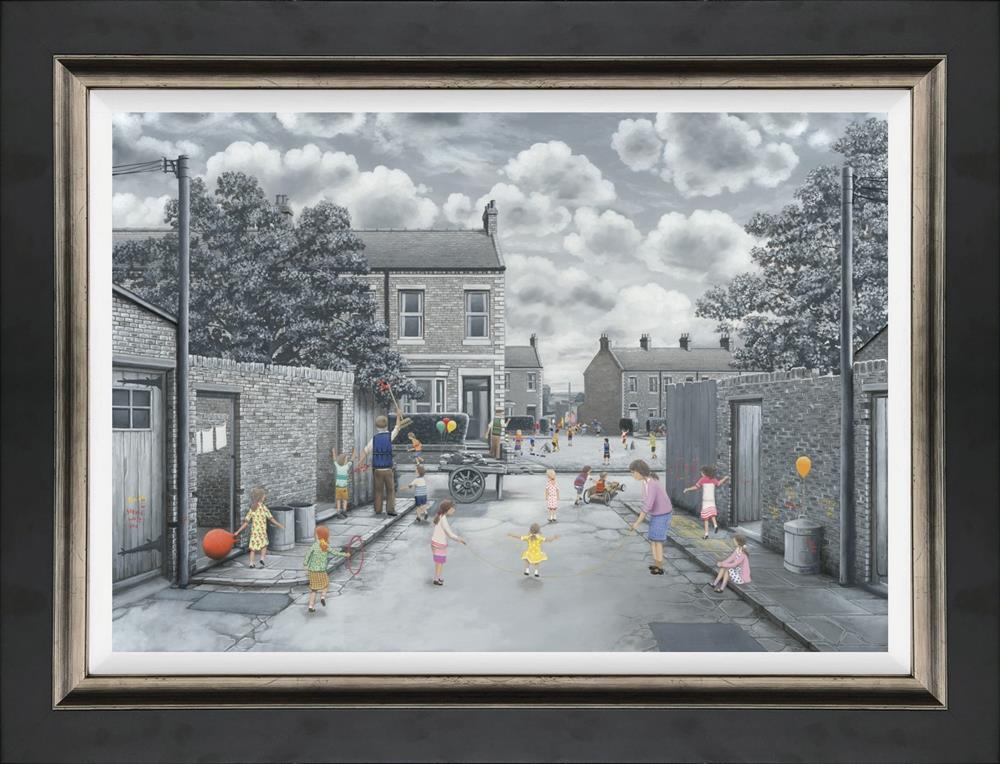 Leigh Lambert Schools Out For Summer Canvas Limited Edition Print - The Acorn Gallery, Pocklington