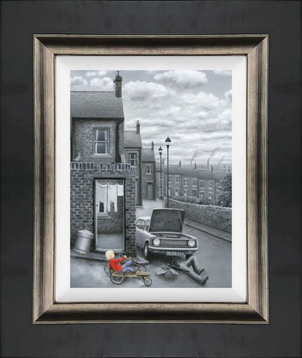 Leigh Lambert What Can I Get For Fourpence Canvas - The Acorn Gallery, Pocklington