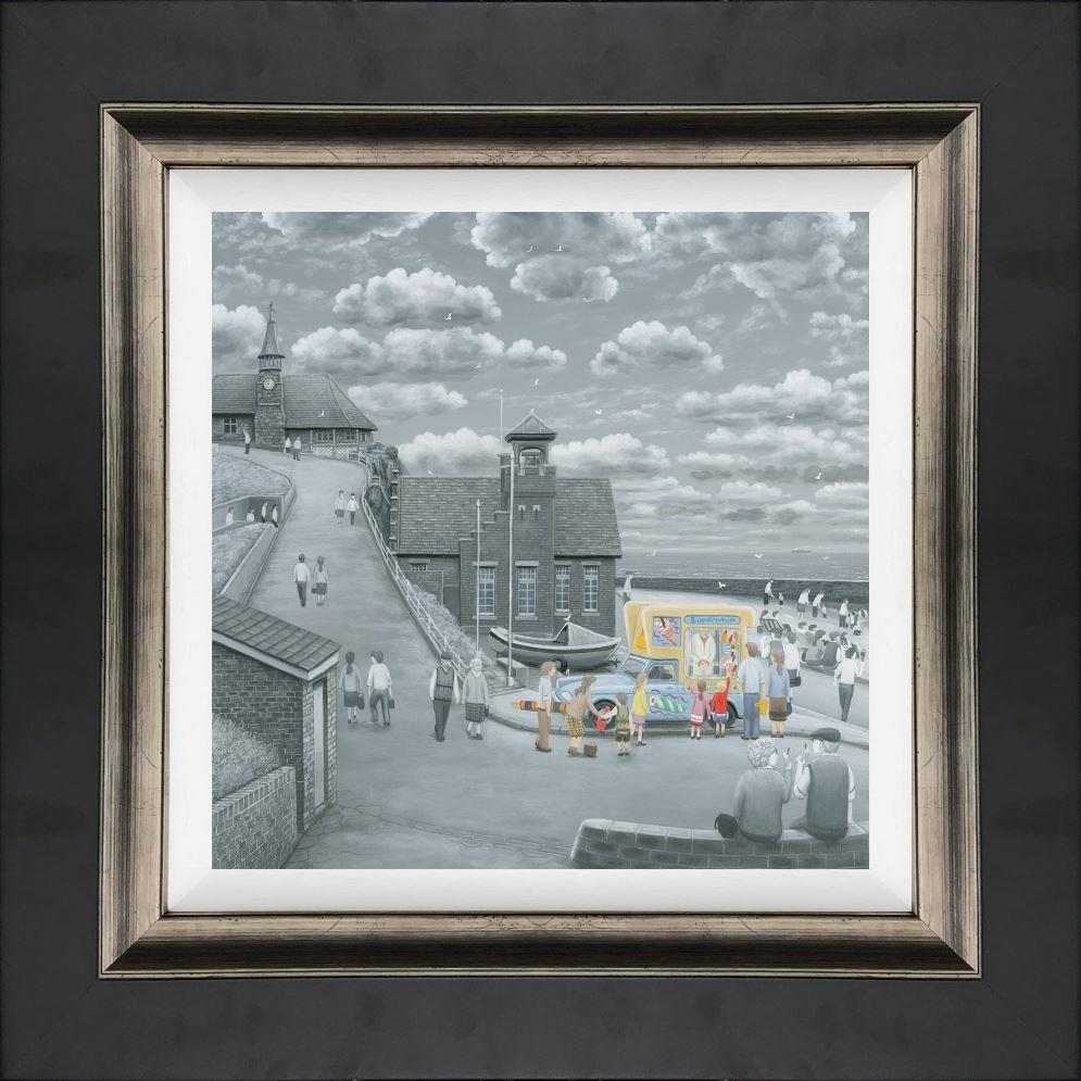 Leigh Lambert What Can I Get For Fourpence Canvas - The Acorn Gallery, Pocklington