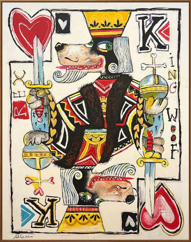 King Woof ORIGINAL by Michael Abrams