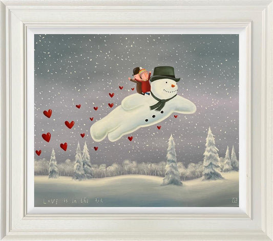 Michael Abrams Love Is In The Air Original Framed - The Acorn Gallery, Pocklington