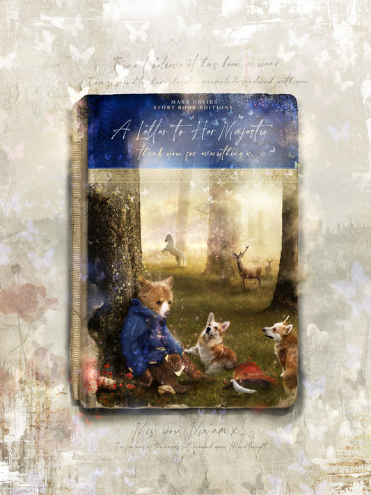 Mark Davies A Letter To Her Majesty Story Book - The Acorn Gallery, Pocklington