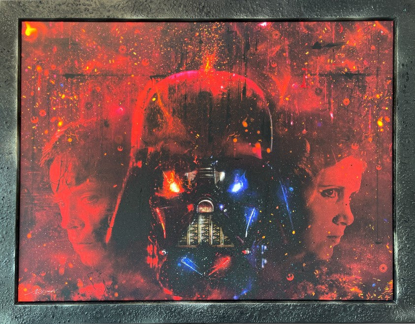 Mark Davies I Am Your Father Star Wars MDV - The Acorn Gallery, Pocklington