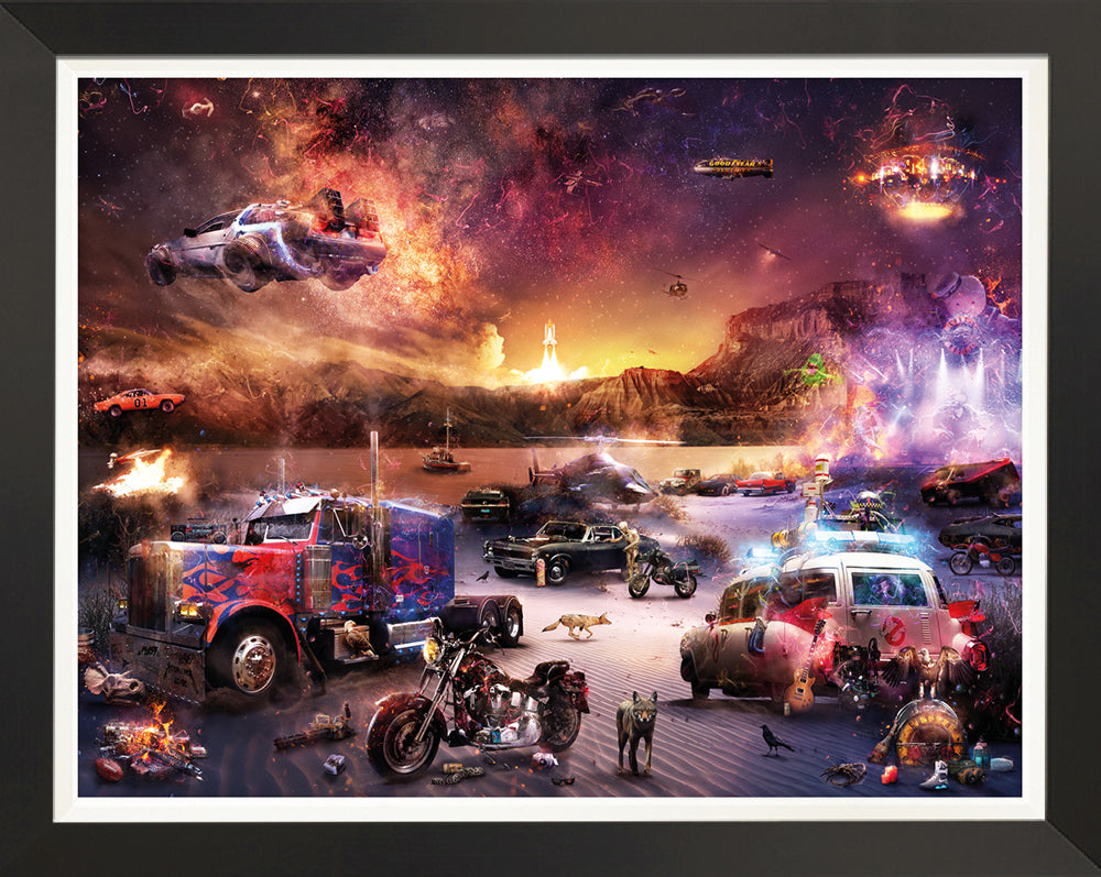 Petrolheads - Pedal to the Metal by Mark Davies-Limited Edition Print-The Acorn Gallery