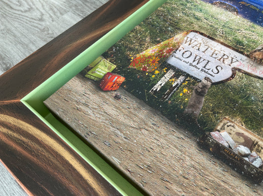 Mark Davies Watery Fowls ORIGINAL - The Acorn Gallery, Pocklington