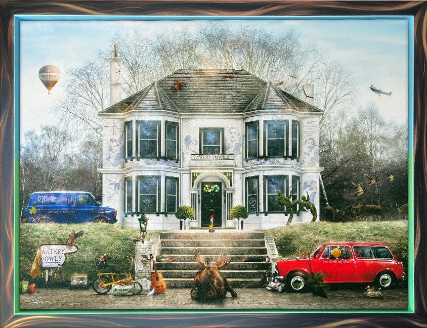 Mark Davies Watery Fowls ORIGINAL - The Acorn Gallery, Pocklington