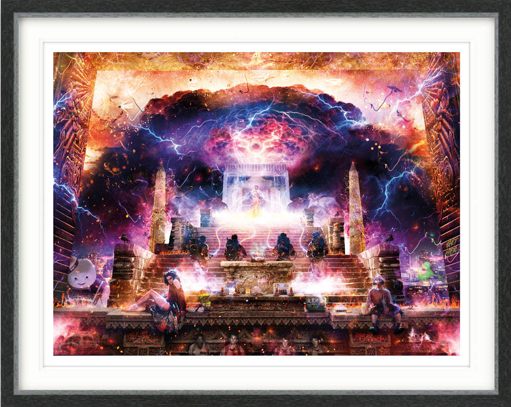 Mark Davies Are You A God? Ghostbusters Limited Edition Print at The Acorn Gallery in Pocklington