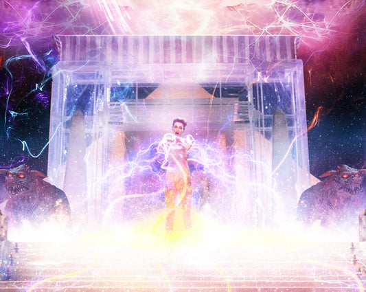 Mark Davies Are You A God? Ghostbusters Limited Edition Print at The Acorn Gallery in Pocklington