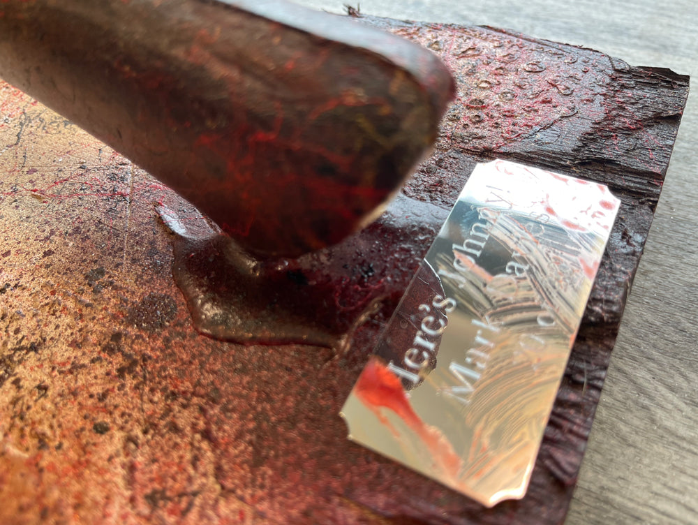 Here's Johnny! - The Shining Axe by Mark Davies-Limited Edition Print-The Acorn Gallery, Pocklington