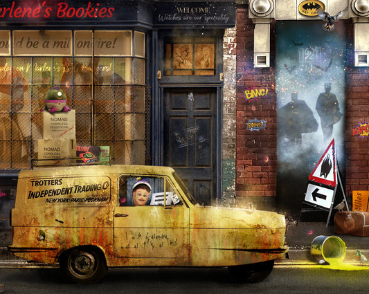 Mark Davies Hooky Street Only Fools And Horses - Limited Edition Print - The Acorn Gallery, Pocklington