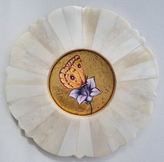 Marie Louise Wrightson's Favourite Flower Original from the 'A Kiss from Midas' Collection at The Acorn Gallery, Pocklington. Shop Now with Safe Secure UK Delivery.