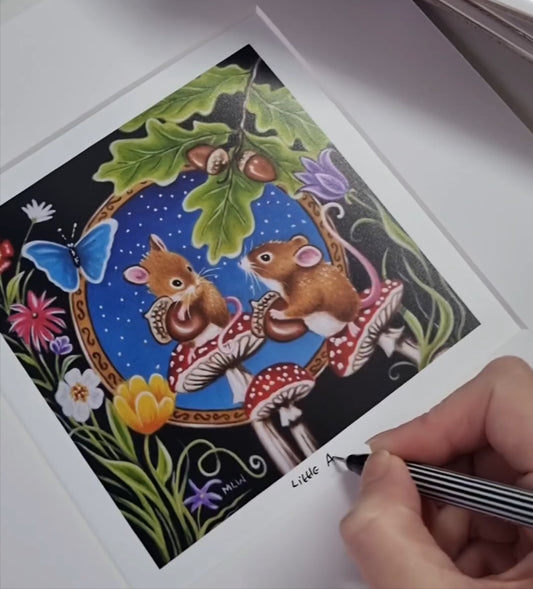 Marie Louise Wrightson Little Acorns - The Acorn Gallery, Pocklington