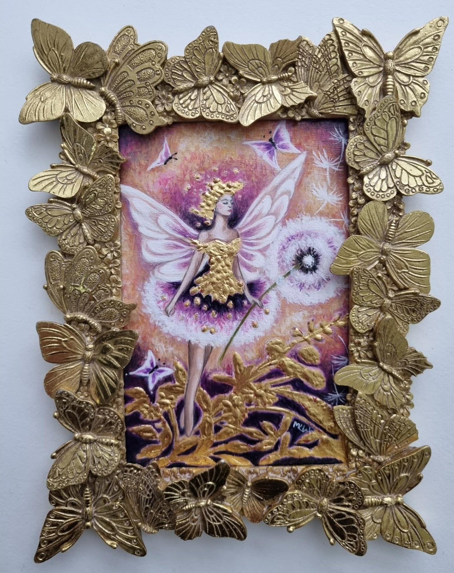 Marie Louise Wrightson The Butterfly Queen ORIGINAL - The Acorn Gallery, Pocklington