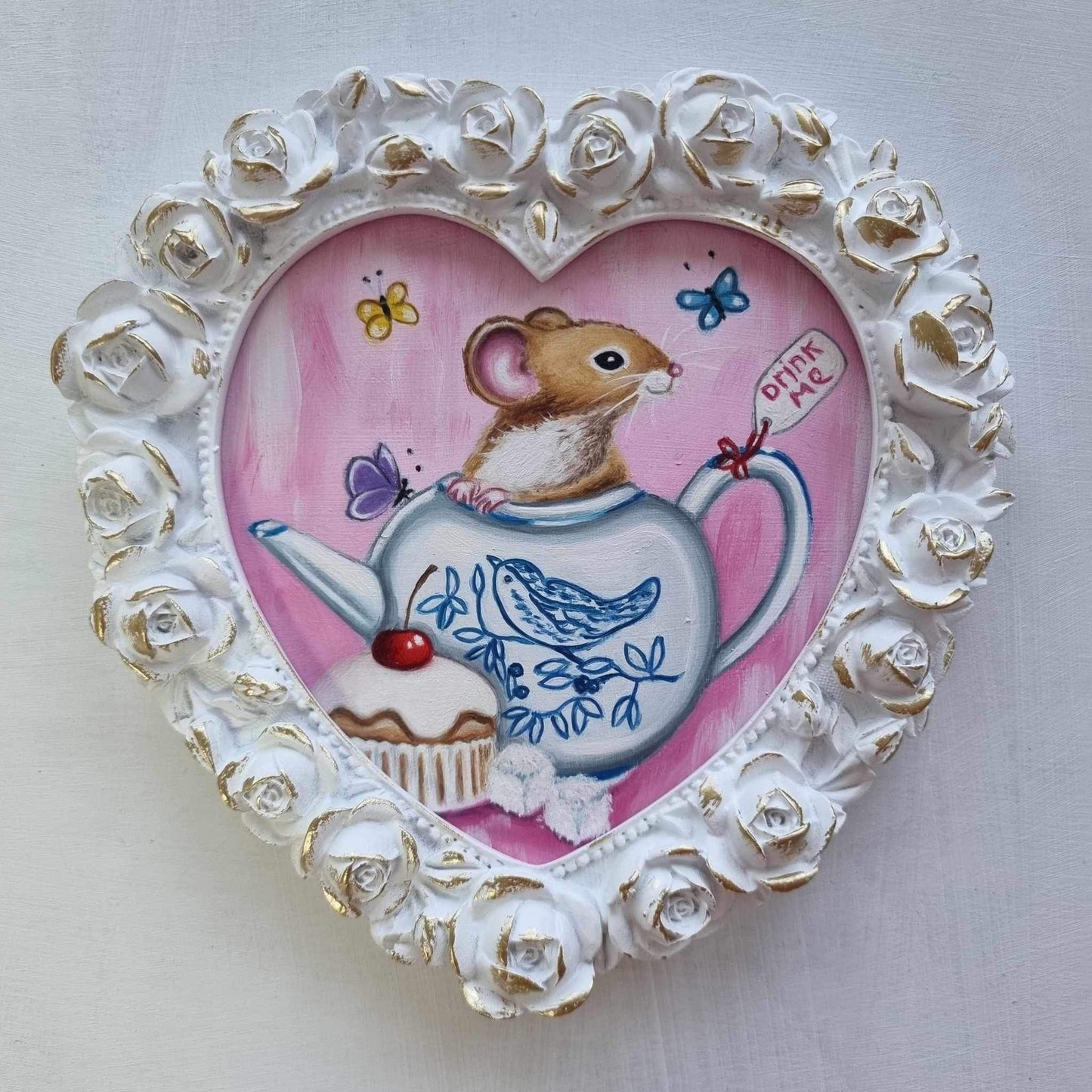 Marie Louise Wrightson The Mouse House Original - The Acorn Gallery, Pocklington