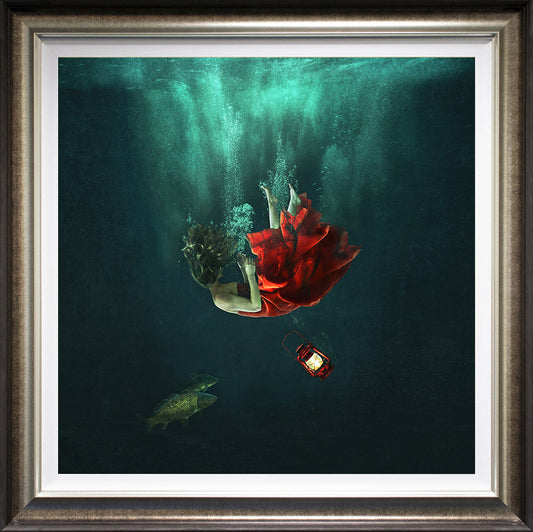 Michelle Mackie Adrift Deluxe Framed - The Acorn Gallery, Pocklington