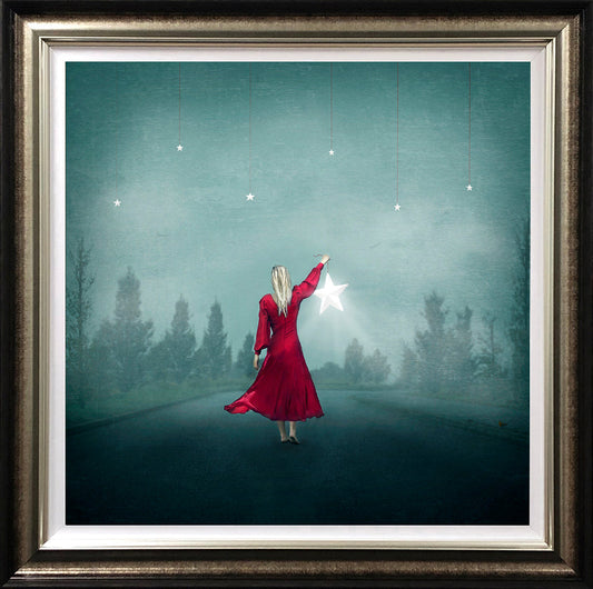 Fallen Star artwork by Michelle Mackie signed limited edition print with Certificate of Authenticity