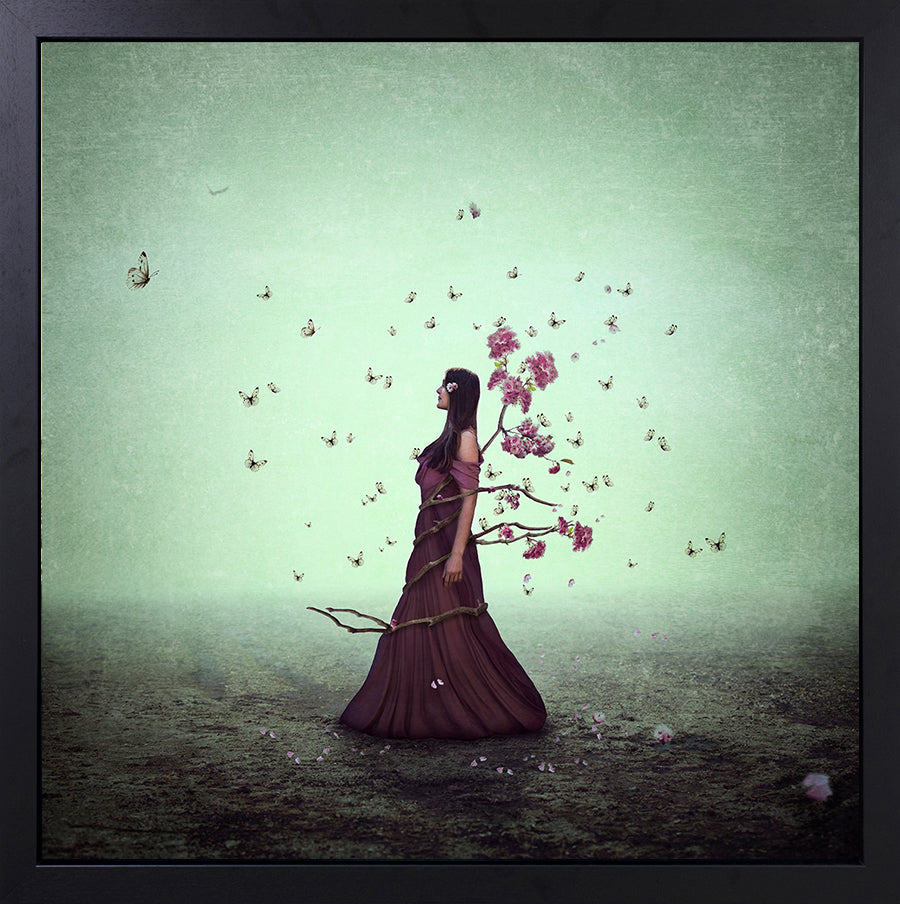 Michelle Mackie In Bloom Original Framed from The Acorn Gallery, Pocklington