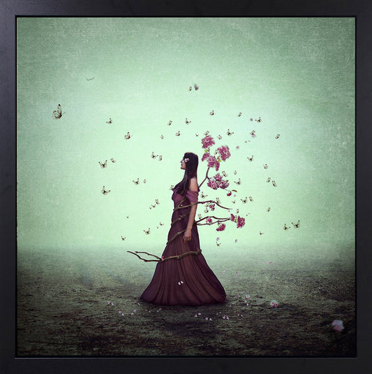 Michelle Mackie In Bloom Original Framed from The Acorn Gallery, Pocklington