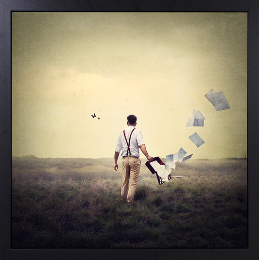 Michelle Mackie Leaving The 9 To 5 Behind Original from The Acorn Gallery, Pocklington