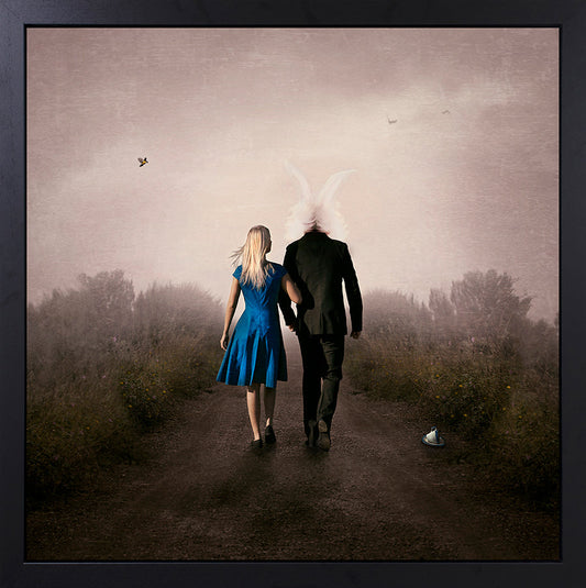 Michelle Mackie We're All Mad Here Original - The Acorn Gallery, Pocklington