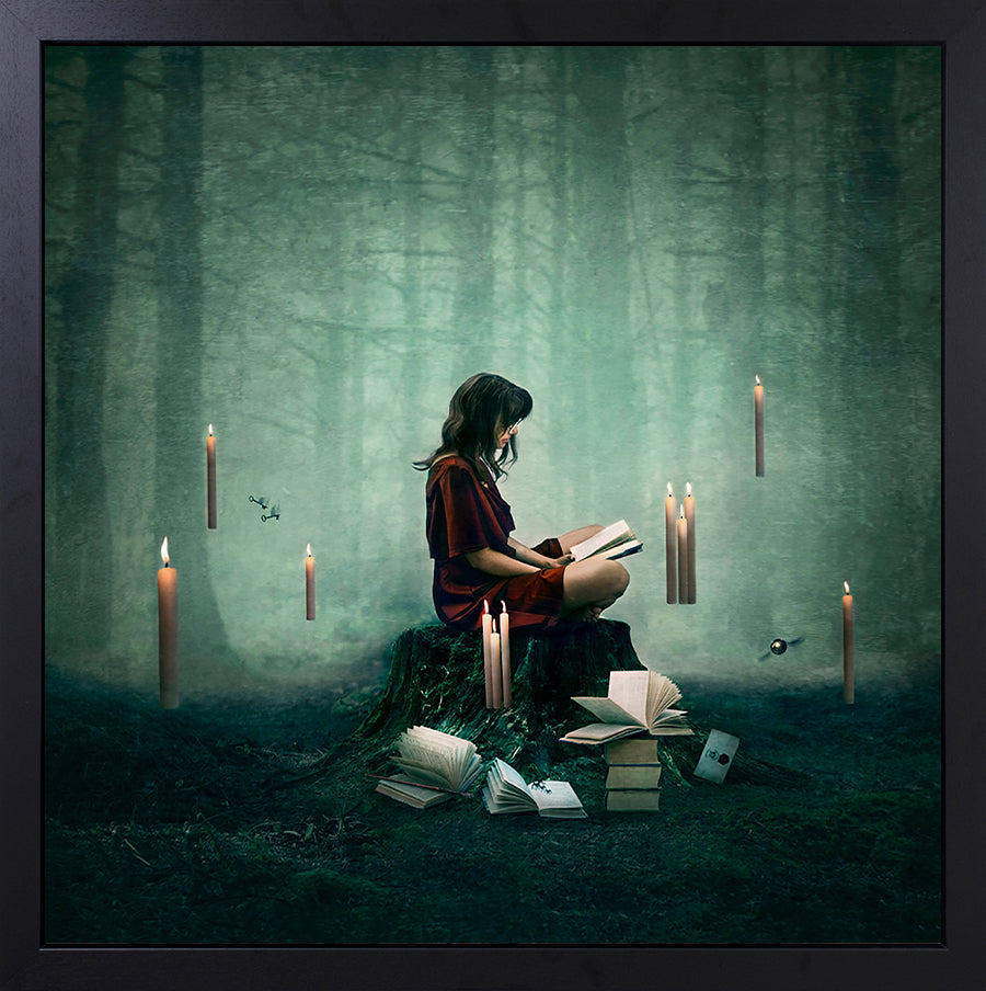 Michelle Mackie Forbidden Forest Original - The Acorn Gallery, Pocklington