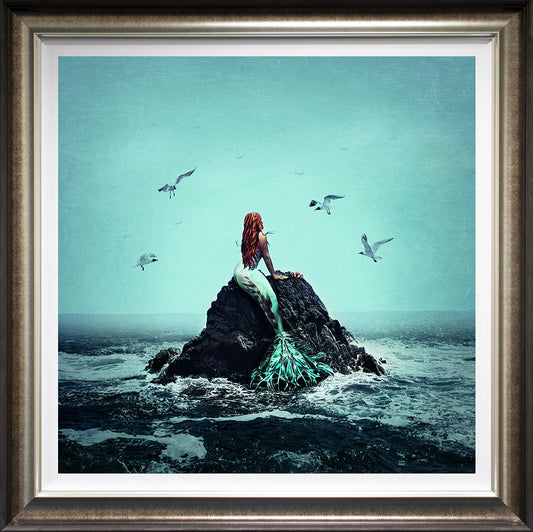 Michelle Mackie Staying Above Water Limited Edition Print available through The Acorn Gallery, Pocklington