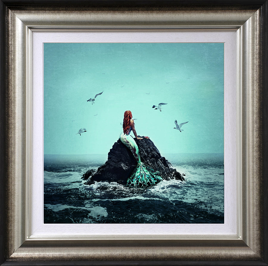 Michelle Mackie Staying Above Water Limited Edition Print available through The Acorn Gallery, Pocklington