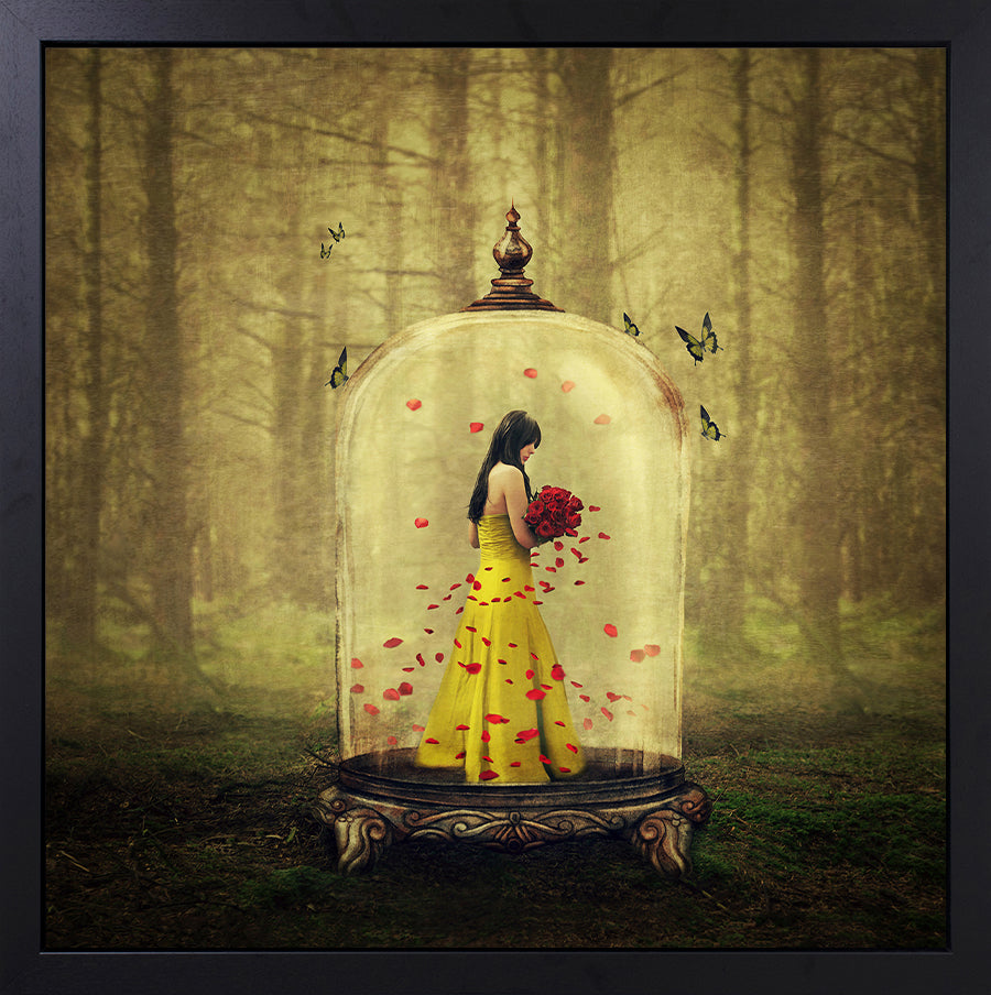 Michelle Mackie Until The Last Petal Falls Original - The Acorn Gallery, Pocklington