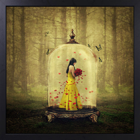 Michelle Mackie Until The Last Petal Falls Original - The Acorn Gallery, Pocklington