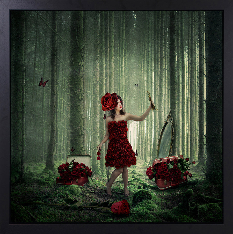 With Rose Tinted Glasses ORIGINAL by Michelle Mackie