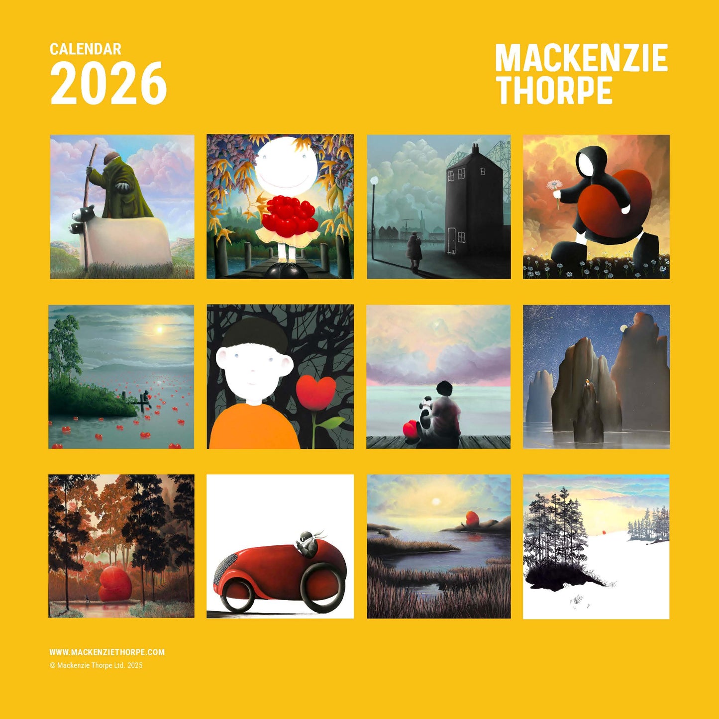 Mackenzie Thorpe Calendar 2026