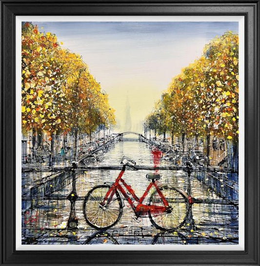 Nigel Cooke Exploring Amsterdam Hand Embellished Limited Edition Print