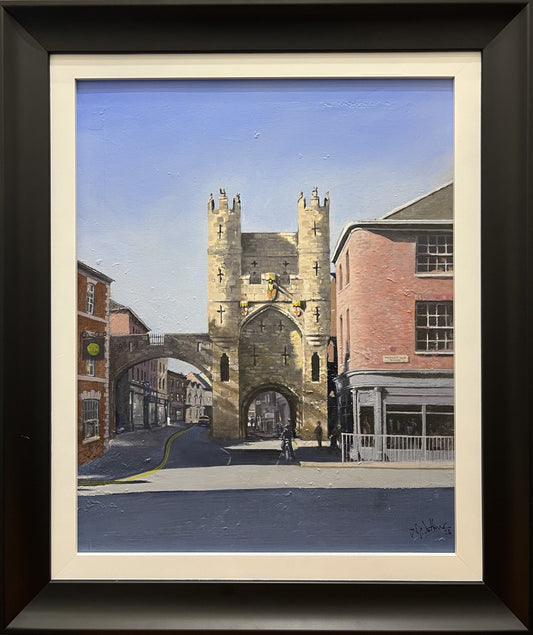 Nick Saltmer Monk Bar, York Original - The Acorn Gallery, Pocklington