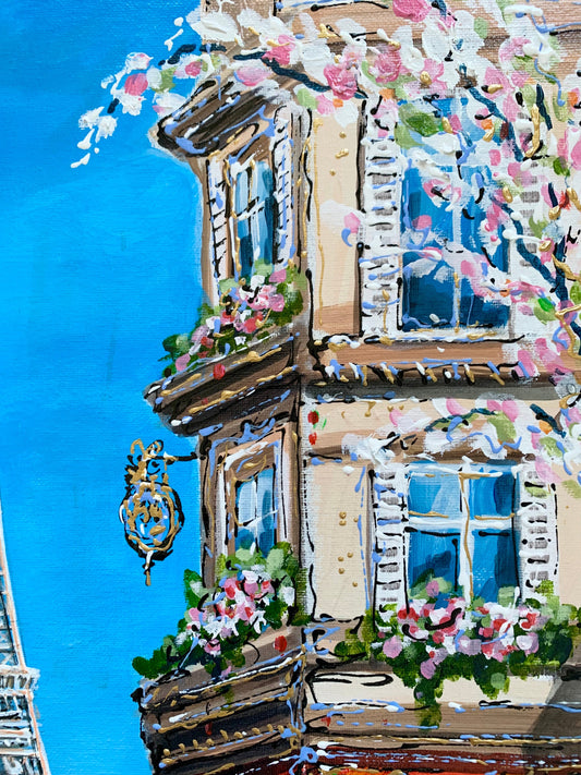 Phillip Bissell Paris Je T'aime Original - The Acorn Gallery, Pocklington