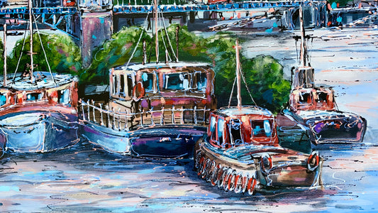 Phillip Bissell Tower Bridge And The Thames Original - The Acorn Gallery, Pocklington