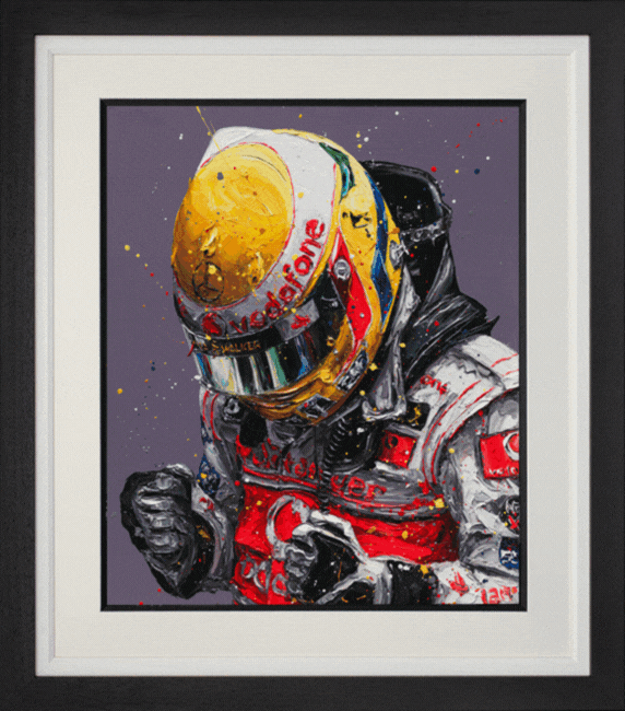 Paul Oz Lewis Triple Flip Lenticular Deluxe Framed - The Acorn Gallery, Pocklington