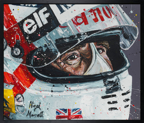 Mansell Hand Embellished Canvas by Paul Oz