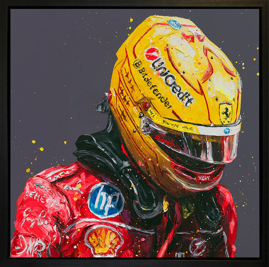 New Era Wall of Champions hand-embellished canvas by Paul Oz, limited edition signed print, 23x23 framed artwork