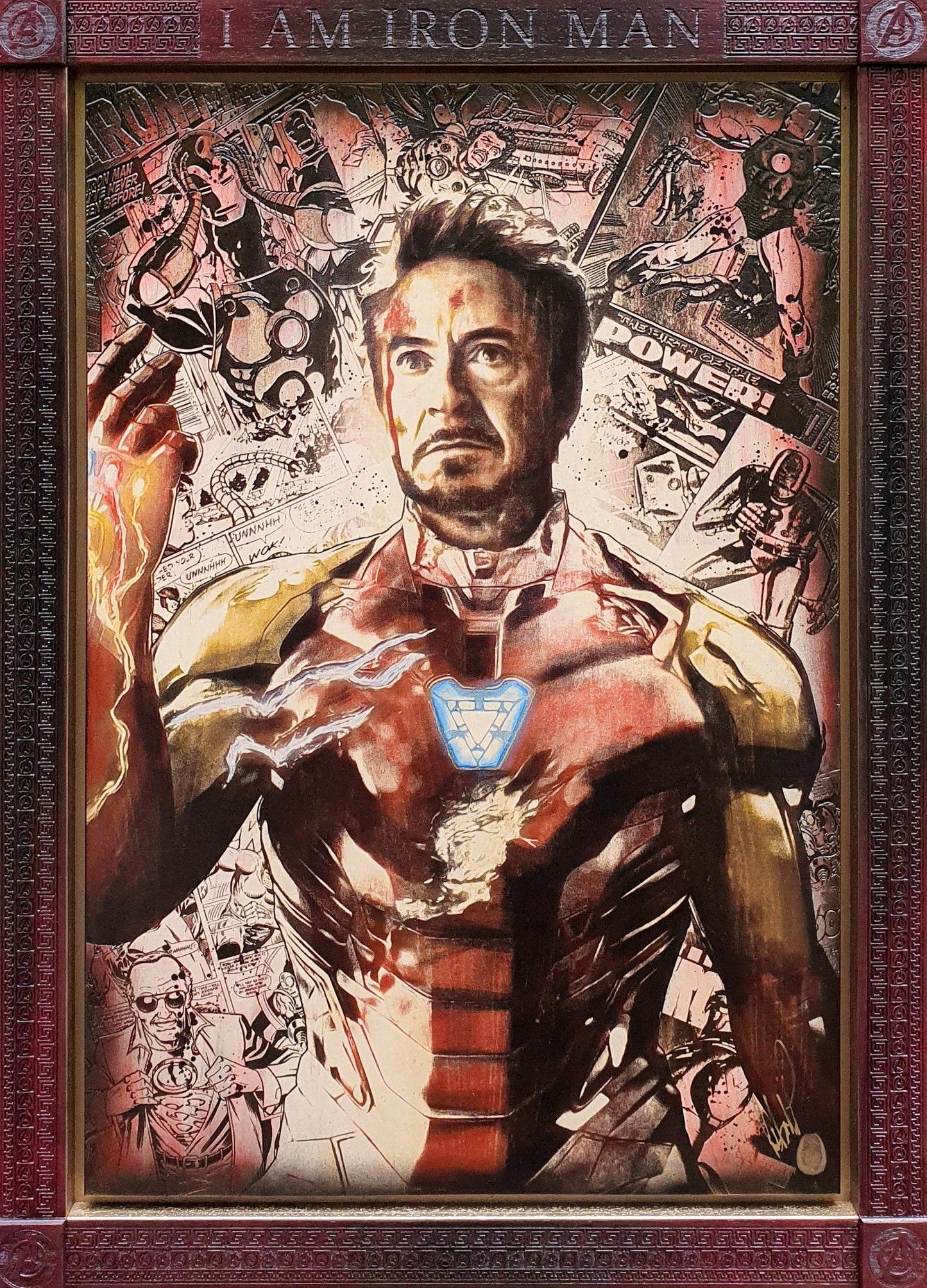 Rob Bishop I Am Iron Man Deluxe - The Acorn Gallery, Pocklington